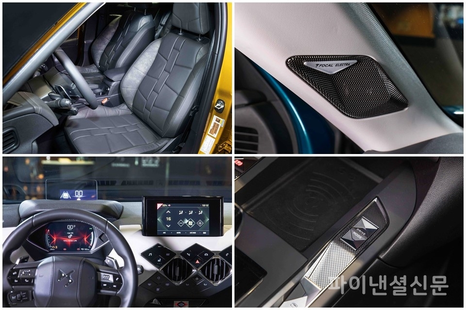 DS 3 크로스백 실내 (사진=한불모터스)