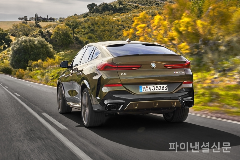 국내에 출시되는 뉴 X6는 디젤모델만 출시된다. (사진=BMW)