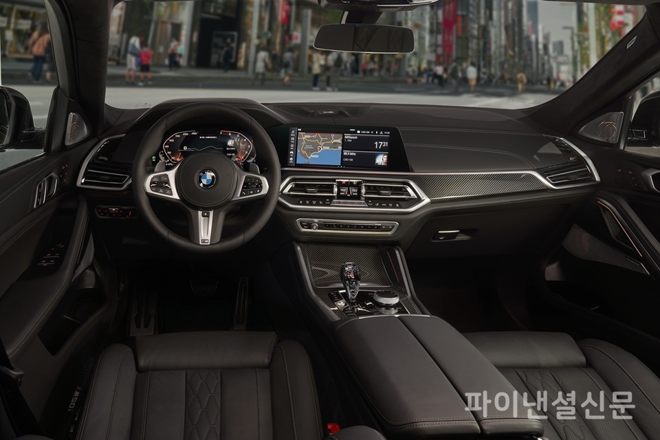 뉴 X6 실내 (사진=BMW)