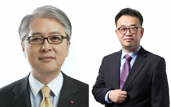 LG전자 권봉석(좌)·배두용 신임 대표이사 (사진=LG전자)
