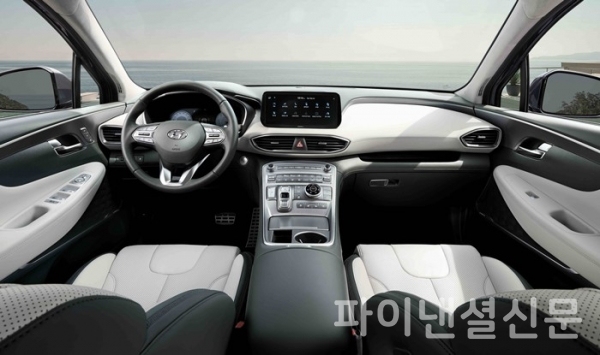 더 뉴 싼타페 내장 (사진=현대차)