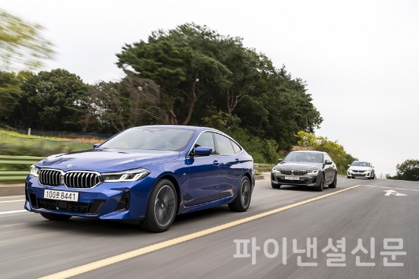 BMW 뉴 6시리즈 그란투리스모 주행 모습 (사진=BMW)