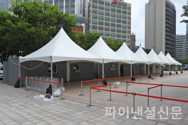 이번 추가 개소로 서울시 내에 총 51개 임시선별검사소가 운영에 들어가게 된다. (사진=황병우 기자)
