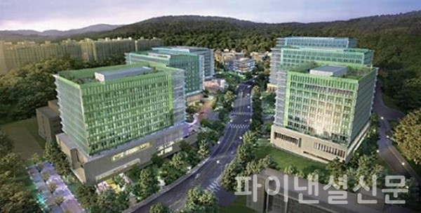 서울 서초구 우면동 '삼성 서울 R&D 캠퍼스' 조감도 (사진=삼성전자)