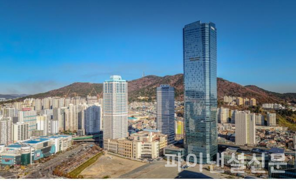 LX가 입주한 부산국제금융센터 (사진=연합)