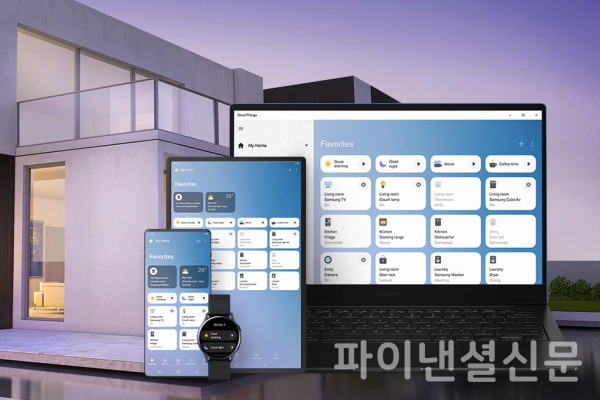 삼성 스마트싱스를 활용하면 스마트홈을 보다 쉽게 구축할 수 있다. (사진=삼성전자)