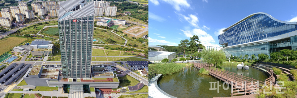 한국전력공사와 한국가스공사 본사 전경/사진=연합뉴스