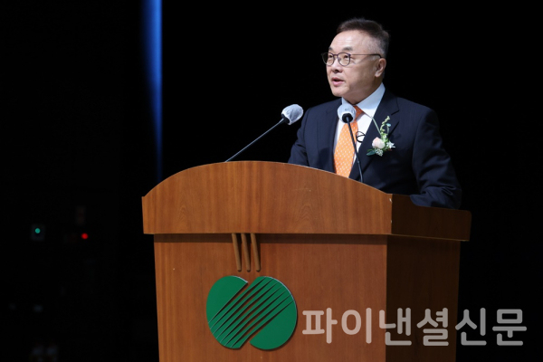 지난 22일 황주호 한수원 신임사징이 재10대 사장으로 공식 취임했다. (사진=한수원)