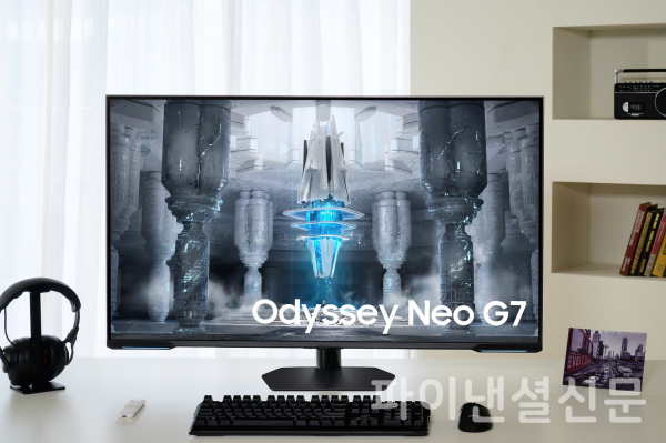 삼성 '오디세이 네오 G7' 제품 모습 (사진=삼성전자)