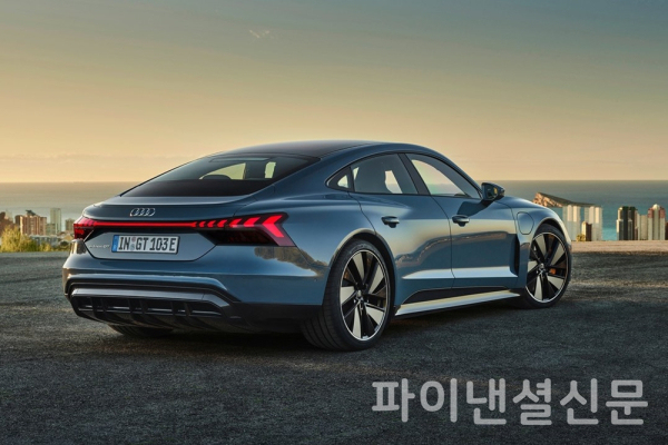아우디는 신형 전기차 등을 앞세워 한국시장 공략에 박차를 가하고 있다. 사진은 아우디 이트론 GT 콰트로 (사진=아우디)
