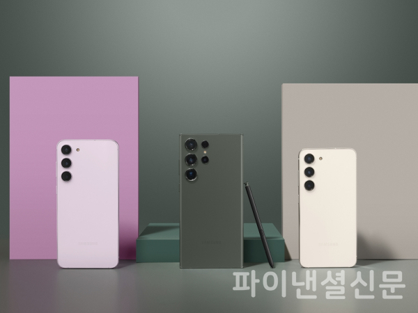 삼성 갤럭시 S23 시리즈 (왼쪽부터 S23+, S23 울트라, S23) (사진=삼성전자)