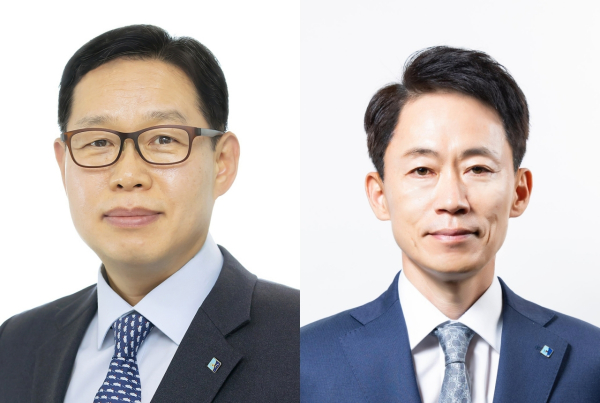 (왼쪽부터) 이장섭, 김태형 IBK기업은행 신임 부행장 (사진=IBK기업은행)