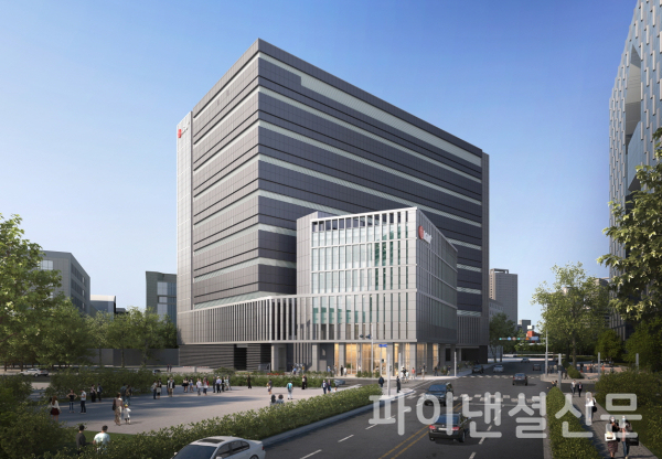 LG유플러스 평촌2센터의 투시도 (사진=LG유플러스)