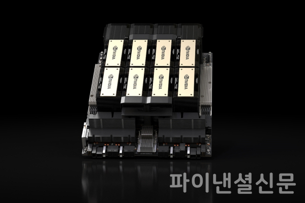 NVIDIA H200 Tensor 코어 GPU 모습 (사진=엔비디아)