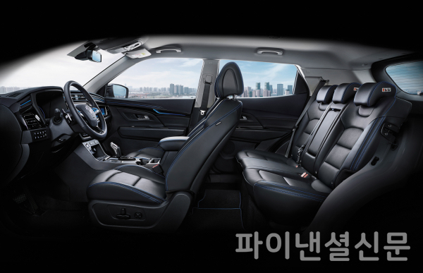 KGM 코란도 EV 실내 모습. (사진=KGM)