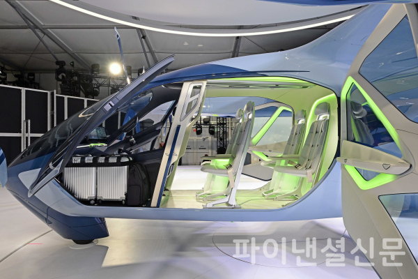 현대차그룹 슈퍼널이 공개한 차세대 AAM 기체 SA-2의 모습(내부) (사진=슈퍼널)