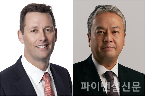 (왼쪽)앤드류 랜드먼 블랙록 아태지역 부대표, (오른쪽)히로유키 시미즈 블랙록 아태지역 부대표 (사진=블랙록)