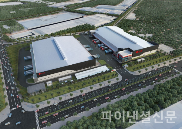 롯데글로벌로지스 베트남 콜드체인 물류센터 조감도  /사진=롯데글로벌로지스