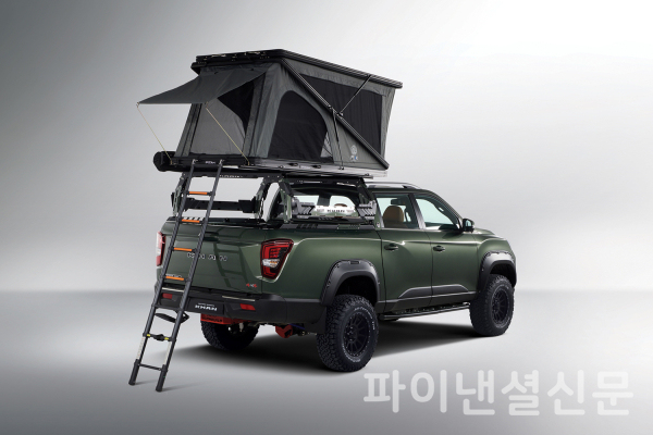 렉스턴 스포츠 칸 오버랜딩 (사진=KGM)
