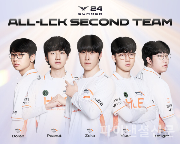 2024 LCK 서머 올 LCK 세컨드 팀 (사진=LCK)