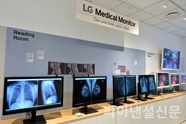 LG전자 IT사업의 새로운 성장 동력으로 집중 육성 중인 '의료용 모니터' 라인업 (사진=LG전자)