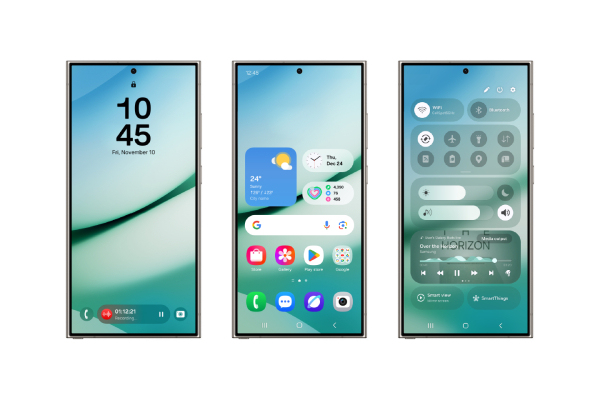 One UI 7 의 홈 화면 이미지 (사진=삼성전자)