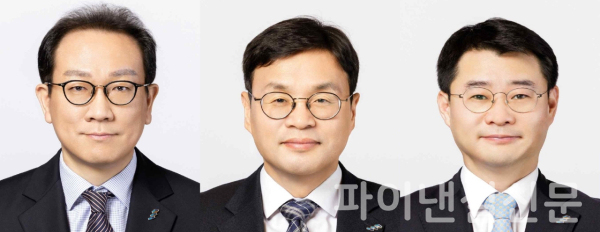 (맨 왼쪽부터) 은행연합회 김경민, 박진우, 박영상 본부장 (사진=은행연합회)