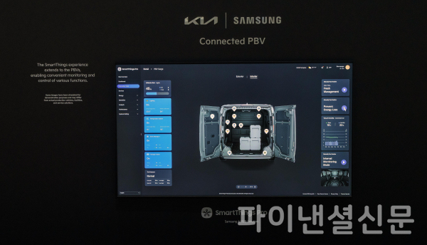 Kia EV Day 행사 내 마련된 삼성전자 스마트싱스 프로 체험 공간 (사진=삼성전자)
