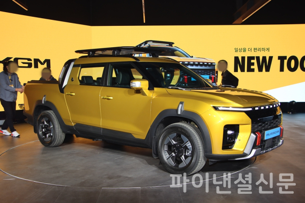 KGM 무쏘 EV (사진=황병우 기자)