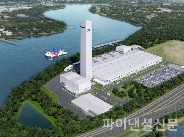 LS그린링크 해저케이블 공장 조감도 (사진=LS전선)