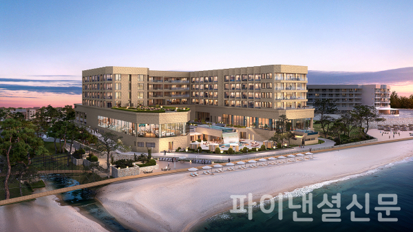 그랜드 켄싱턴 설악비치 투시도 (사진=이랜드파크)
