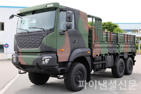 기아 중형표준차(KMTV, Kia Medium Tactical Vehicle) 5톤 모델 (사진=기아)