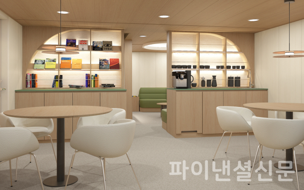 차세대 쇄빙연구선 선실 내부 이미지 (사진=한화오션)