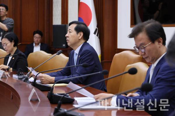 구윤철 부총리 겸 기획재정부 장관이 2일 서울 종로구 정부서울청사에서 열린 대외경제장관회의에서 발언하고 있다. /사진=연합뉴스