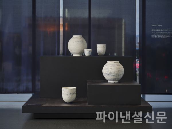 제네시스 '차오르는 밤: Night in Motion'展 모습. (사진=제네시스)