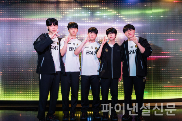 플레이오프 5번 시드 자격을 획득한 BNK 피어엑스 (사진=LCK)