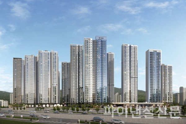 의왕시청역 SK뷰 아이파크 투시도. (사진=SK에코플랜트)