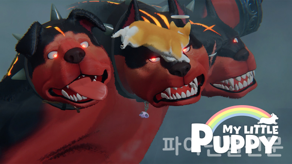 크래프톤의 크리에이티브 스튜디오 드림모션이 신작 스토리 어드벤처 게임 ‘마이 리틀 퍼피(My Little Puppy)’를 11월 7일 글로벌 출시한다. (사진=크래프톤)
