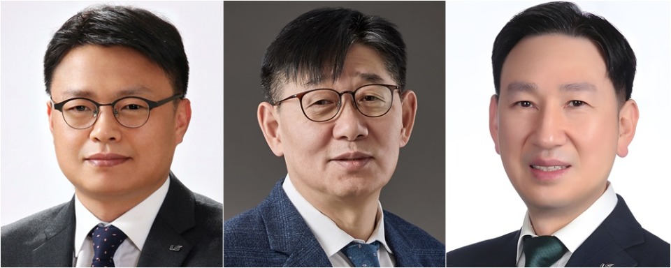 (왼쪽부터) 안길영 LS ELECTRIC 생산R&BD 총괄 부사장, 채대석 LS ELECTRIC 사업총괄 COO, 비전경영총괄 CVO, 안전환경총괄 CSEO, 자동화시스템사업본부장 겸 대표이사 부사장, 조의제 LS ITC 대표이사 CEO 부사장 (사진=LS그룹)