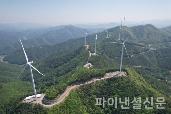 풍백 육상풍력 발전단지 /사진=서부발전