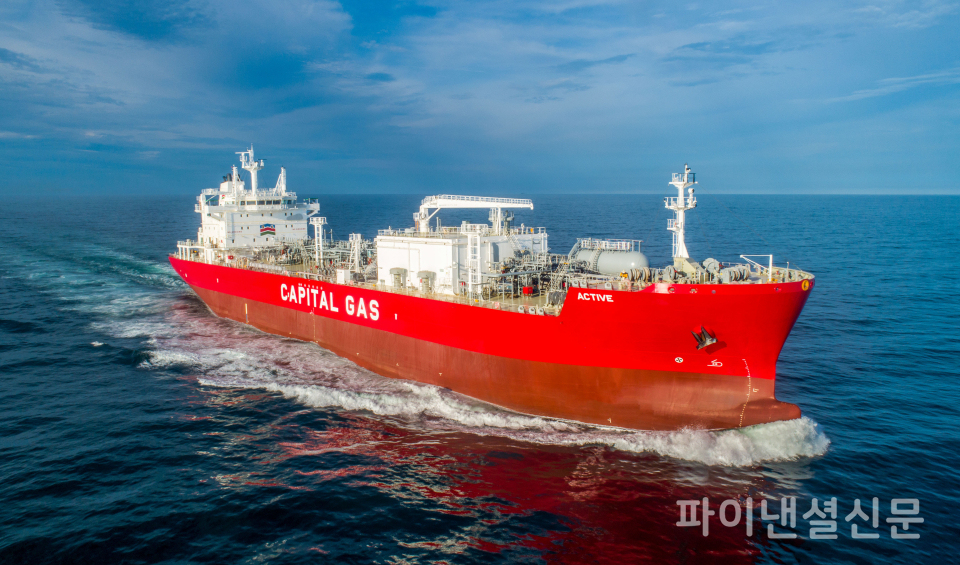 HD현대중공업이 건조해 인도한 초대형 LNG 운반선 (사진=HD한국조선해양)
