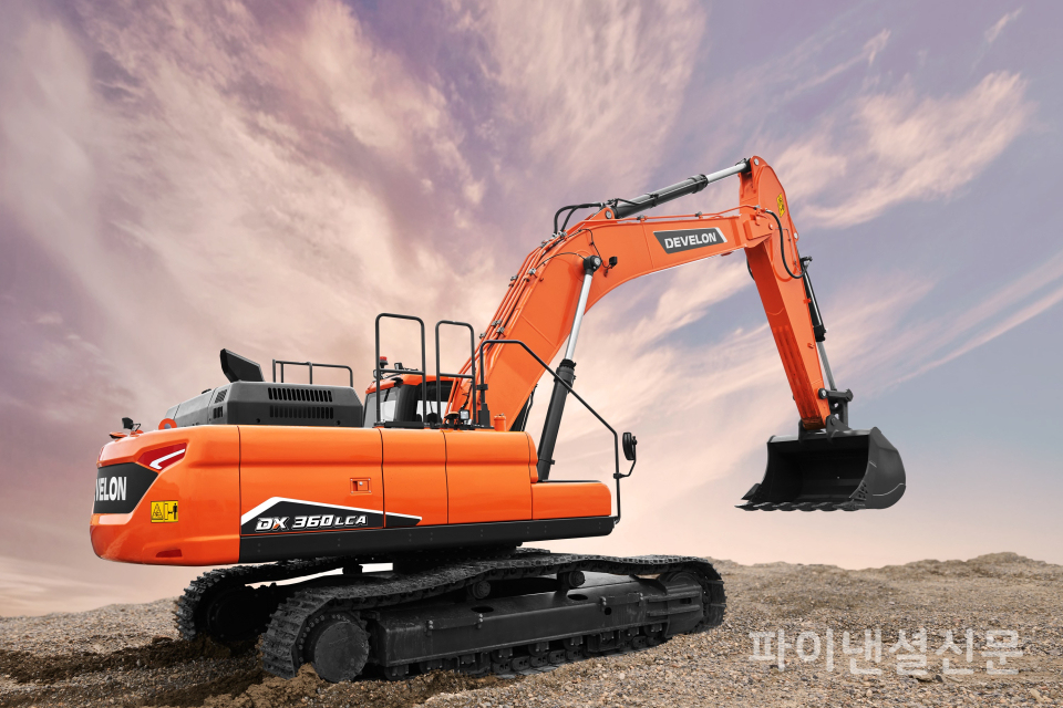 HD건설기계가 수주한 36톤급 디벨론(DEVELON) 굴착기 (사진=HD건설기계)