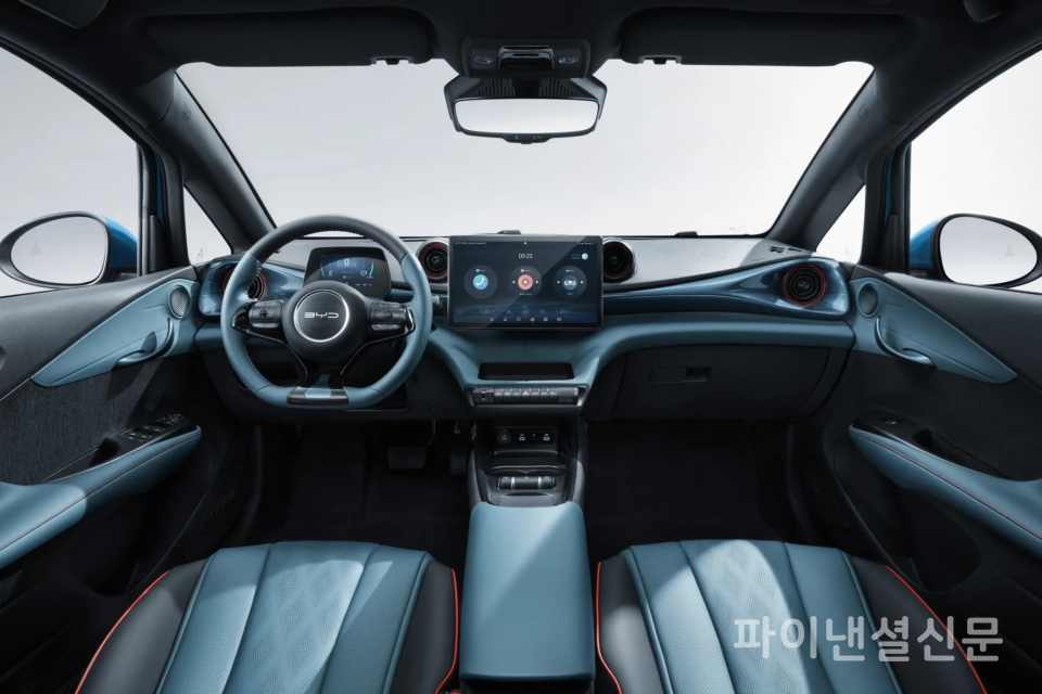 BYD 돌핀 실내 모습 (사진=BYD)