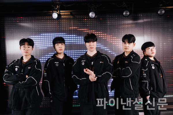 ‘새터데이 쇼다운’에서 젠지를 상대하는 한화생명e스포츠 (사진=라이엇 게임즈)