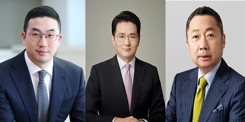 사진 왼쪽부터 LG 구광모 회장, 한진 조원태 회장, 두산 박정원 회장/사진 각사