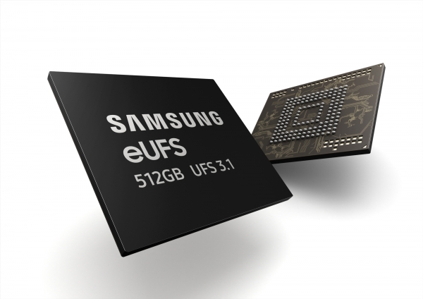 삼성전자 스마트폰 내장 메모리 ‘512GB eUFS 3.1’ (제공=삼성전자)