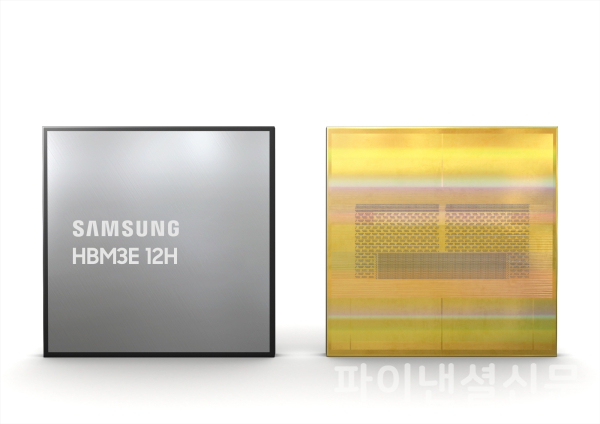 삼성전자, 업계 최초 36GB HBM3E 12H D램 개발 /사진=삼성전자